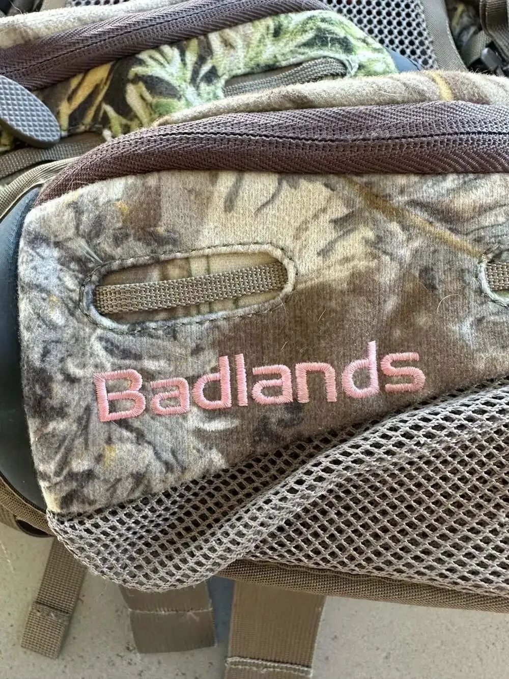 Badlands Superday Hunting Backpack in Camouflage with Memory Foam Suspension